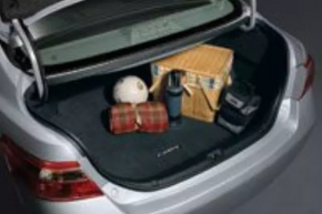 Trunk mat Toyota Camry v40 rag black