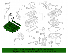 Intake manifold Audi A5 F5 17-21 2.0T