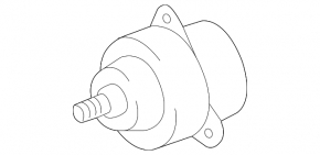 Cooling fan motor left Lexus RX350 16-22 for enhanced cooling