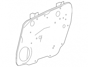 Front right window lift mechanism for Mercedes W164 ML