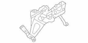Polestar 2 21- Large Cooling System Valve Bracket