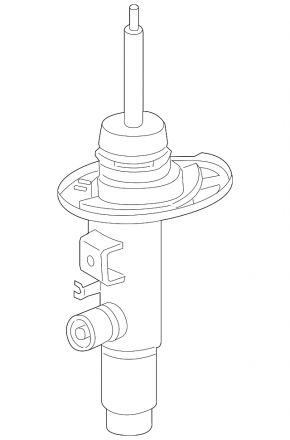 Electric front right shock absorber for BMW i4 21-25