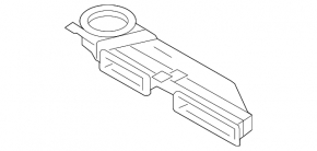 16-19 Hyundai Sonata Hybrid Battery Duct