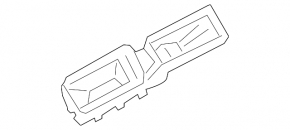 Central air duct for the front panel of the Audi E-Tron 19-23