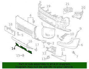 Front bumper guard for Toyota Land Cruiser 24-26