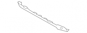 Toyota Rav4 19-22 front bumper trim, silver