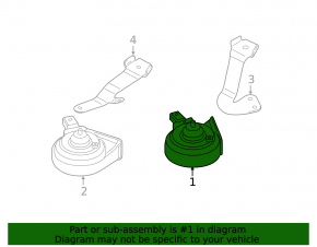 Signal high Audi Q3 83A 19-25