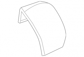 Mirror cover right Honda Civic X FC 16-21