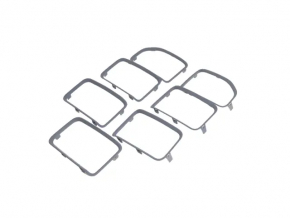 Jeep Grand Cherokee WL 21-24 black grille frame kit