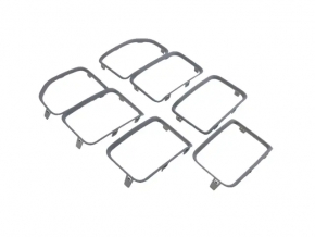 Jeep Grand Cherokee WL 21-24 black grille frame kit