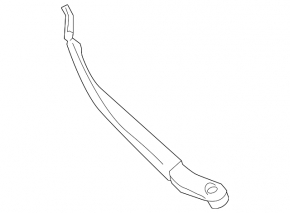 Right wiper arm for Lexus LS460 LS600h 07-17