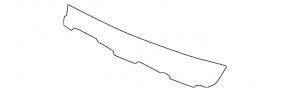 Rear bumper mount, left fender, Nissan Kicks 25-26