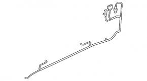 Wiring rear bumper Audi Q5 8R 13-17 rest, for parking sensors