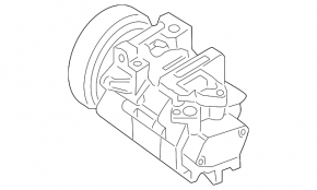 Nissan Altima 13-18 2.5 Air Conditioning Compressor