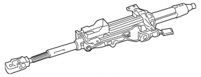Mercedes A-class V177 19-22 steering column with universal joint