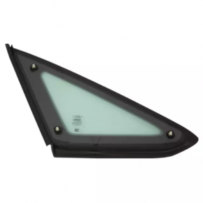 Rear right window with blind glass for Ford Focus mk3 11-18 4d with matte molding