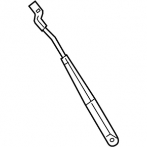 Left wiper arm Ford Fiesta 11-19