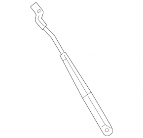 Left wiper arm Ford Fiesta 11-19