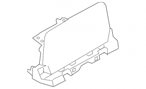 Monitor navigation display Mazda 6 16-17 usa