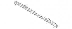 Upper radiator deflector Mazda 3 19-24 2.5 Mexico built