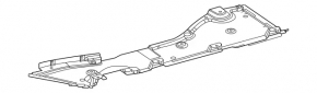 Front left underbody protection for Mercedes W167 GLE 350 450 20-24