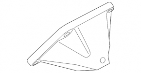 Left Engine Mount Bracket BMW 5 F10 12-16 2.0T RWD