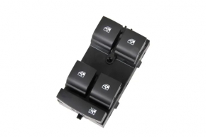 Front left window lift control Buick Encore 17-19 black, 4 auto