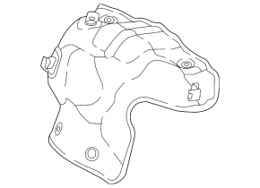 Manifold protection Kia Niro 17-22 HEV, PHEV
