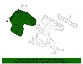 Manifold protection Kia Niro 17-22 HEV, PHEV
