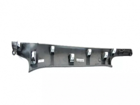 Right front panel trim for Jeep Grand Cherokee WK2 16-19, dark wood with chrome, crack in mount