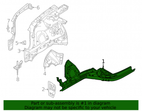 Front left quarter Kia Sorento 21-24 HEV, PHEV