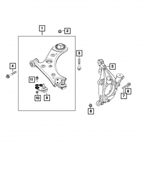 Front right axle Jeep Compass 17- awd aluminum