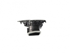 Front panel air duct deflector left Jeep Cherokee KL 19 - black gloss, gray with chrome, cracked handle