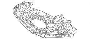 Acura TLX 2021-2025 Base Grille, SH-AWD, A-Spec, 2021-2023 A-Spec