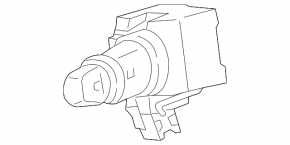 Left steering column switch for Mitsubishi Outlander 17-22
