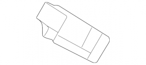 Front bumper mount, left lower fender, Kia Sorento 21-25 HEV, PHEV