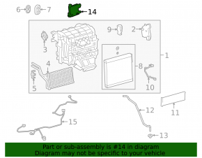 Amplifier assy, air conditioner Toyota Camry v70 18-19