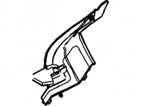 Windscreen wiper seal right Ford Flex 09-19