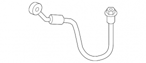 Rear right brake hose for Toyota Venza 21-24 AWD
