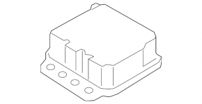 SRS airbag module, airbag computer, Nissan Kicks 21-24