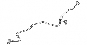 ABS sensor wire, rear right, Mercedes A-class V177 19-22