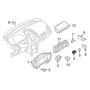 Left steering column switch Ford Ecosport 18-22