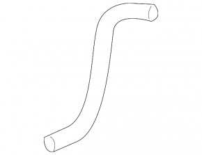 Lower long cooling hose for Lexus GS300 GS350 06-11