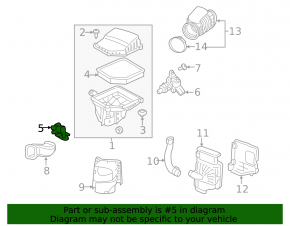 Air Filter Housing Bracket Volvo XC60 18-23