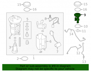 Fuel level sensor Subaru Forester 19-24 SK