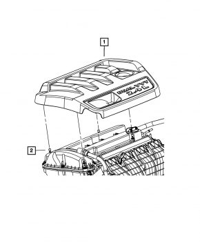 Jeep Patriot 11-17 Engine Cover