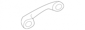 Front right ceiling handle BMW 3 F30 12-13 gray