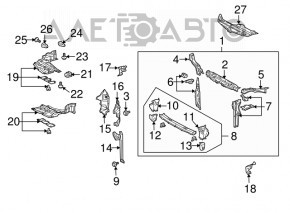 Engine Guard Right Toyota Prius 20 04-09