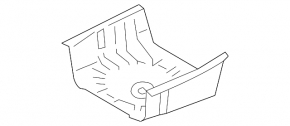 Subaru Outback 10-14 Trunk Tray
