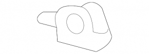 Steering rack bracket rear right Honda Accord 18-22